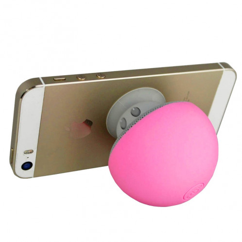 Enceinte Bluetooth en forme de champignon, avec support d'aspiration (rose) SH373F52-012