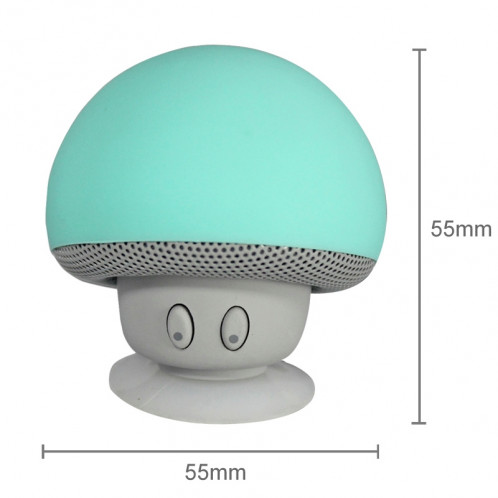 Enceinte Bluetooth en forme de champignon, avec support d'aspiration (vert) SH373G1591-013