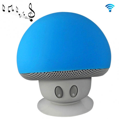 Enceinte Bluetooth en forme de champignon avec support d'aspiration (bleu) SH373L1229-012