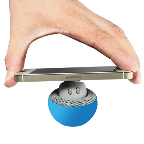 Enceinte Bluetooth en forme de champignon avec support d'aspiration (bleu) SH373L1229-012