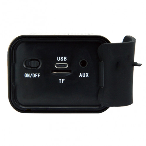 Haut-parleur Bluetooth rechargeable NFC YM-308 portable, pour téléphone portable / tablette Bluetooth, carte de support TF (noir) SH623B130-010