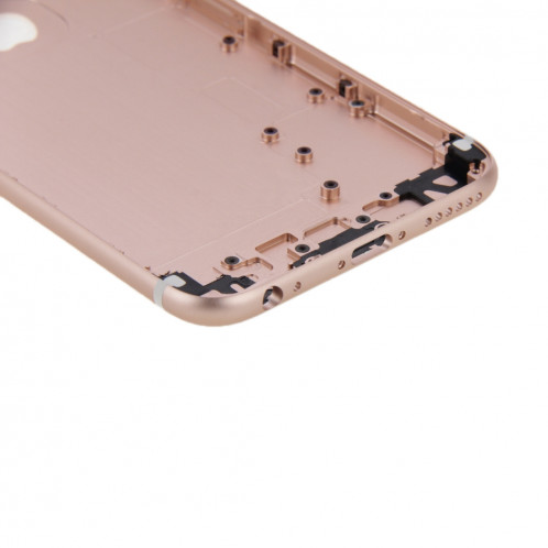 iPartsAcheter 6 en 1 pour iPhone 6 (couverture arrière + plateau de carte + touche de contrôle du volume + bouton d'alimentation + interrupteur de sourdine vibrateur clé + signe) couvercle du boîtier Assemblée SI221M777-06