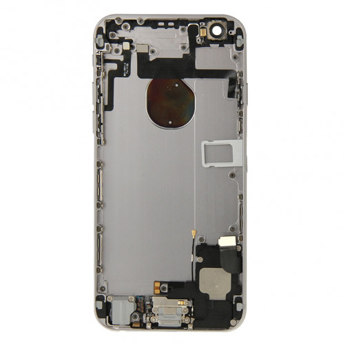 iPartsBuy pour iPhone 6 couvercle du boîtier complet (gris) SI211H1107-07