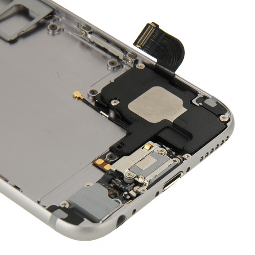 iPartsBuy pour iPhone 6 couvercle du boîtier complet (gris) SI211H1107-07