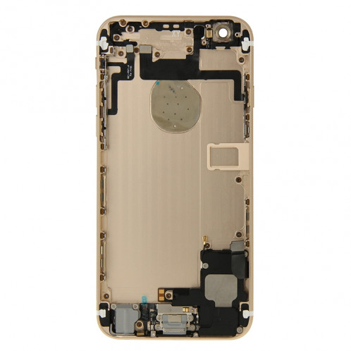 iPartsBuy pour iPhone 6 couvercle du boîtier complet (or) SI211J61-07