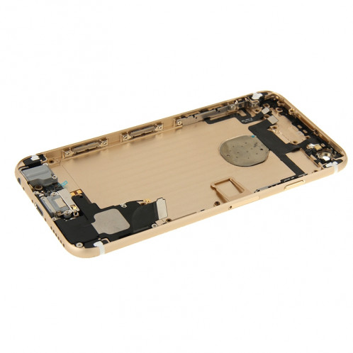 iPartsBuy pour iPhone 6 couvercle du boîtier complet (or) SI211J61-07