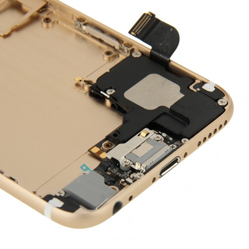 iPartsBuy pour iPhone 6 couvercle du boîtier complet (or) SI211J61-07