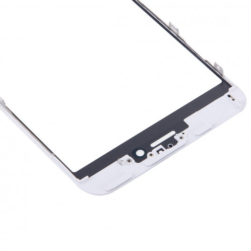 iPartsAcheter pour iPhone 6s Plus Lentille En Verre Externe Avec Écran Avant LCD Cadre Lunette (Blanc) SI030W442-06