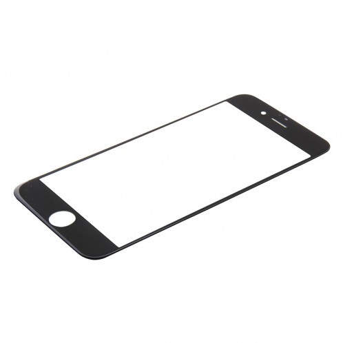 iPartsBuy pour iPhone 6s Plus lentille de verre extérieure de l'écran avant (noir) SI313B446-05