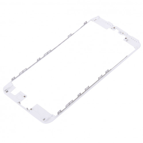 3 en 1 pour iPhone 6s Plus (lentille en verre avec écran avant + cadre LCD pour boîtier avant + bouton de démarrage) (Argent) SH220S1632-08