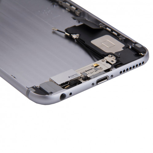 iPartsBuy batterie couvercle arrière avec bac à cartes pour iPhone 6s Plus (gris) SI426H1264-010