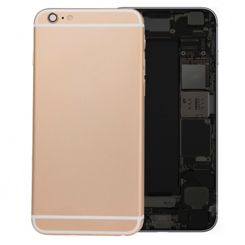 iPartsBuy batterie couvercle arrière avec bac à cartes pour iPhone 6s Plus (Gold) SI426J808-010