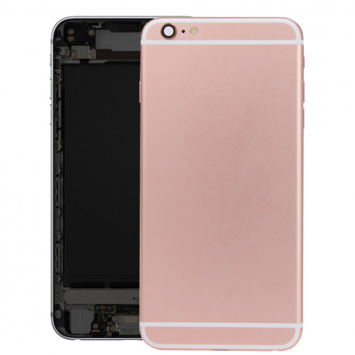 iPartsBuy batterie couvercle arrière avec bac à cartes pour iPhone 6s Plus (or rose) SI26RG1677-010