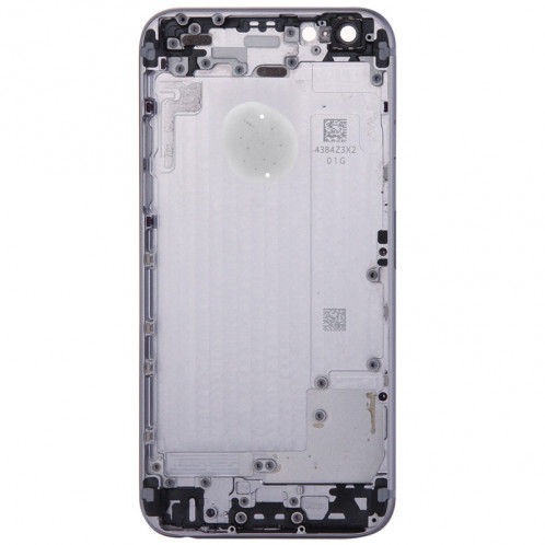 iPartsBuy Housse de boîtier complet pour iPhone 6 Plus, y compris la couverture arrière et le plateau de la carte et la touche de contrôle du volume et du bouton d'alimentation et de la touche de vibration du SI068H511-06