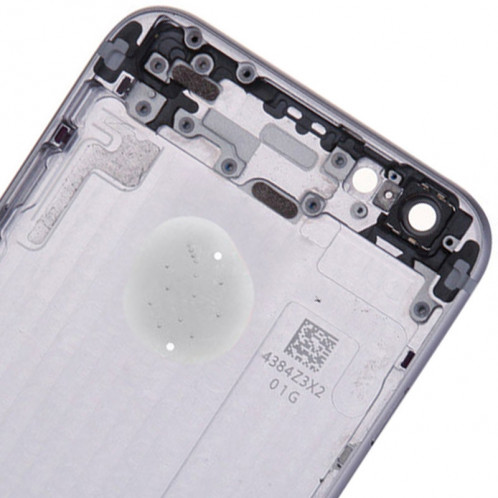 iPartsBuy Housse de boîtier complet pour iPhone 6 Plus, y compris la couverture arrière et le plateau de la carte et la touche de contrôle du volume et du bouton d'alimentation et de la touche de vibration du SI068H511-06