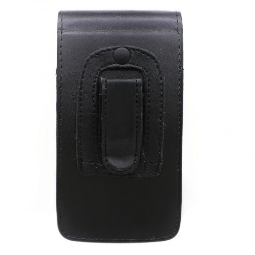 Etui universel en cuir de style vertical avec clip ceinture pour iPhone 6 Plus & 6S Plus / Galaxy Note 4 / Note 3 (Noir) SH071B1996-06