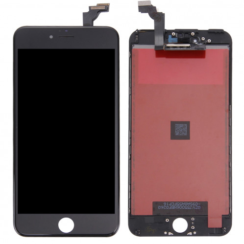 iPartsAcheter 3 en 1 pour iPhone 6 Plus (LCD + Frame + Touch Pad) Écran Digitizer Assemblée (Noir) SI077B1080-08