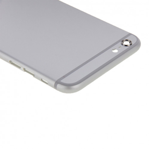 iPartsAcheter 6 en 1 pour iPhone 6 Plus (couverture arrière + plateau de carte + touche de contrôle du volume + bouton d'alimentation + commutateur de sourdine Vibrator Key + signe) Couvercle de boîtier complet SI900S69-06