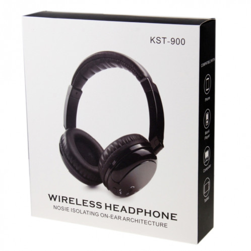 Casque stéréo Bluetooth KST-900, Pour iPad, iPhone, Galaxy, Huawei, Xiaomi, LG, HTC et autres téléphones intelligents SH74091229-08