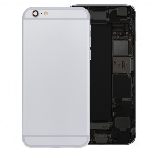 iPartsBuy batterie couvercle arrière avec plateau de carte pour iPhone 6s (argent) SI621S1337-010