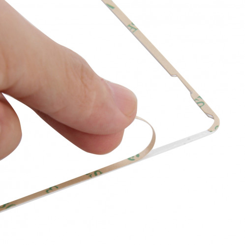 iPartsAcheter Cadre LCD de remplacement cadre avant cadre lunette avec adhésif autocollant pour iPad 2 (blanc) SI780W544-05