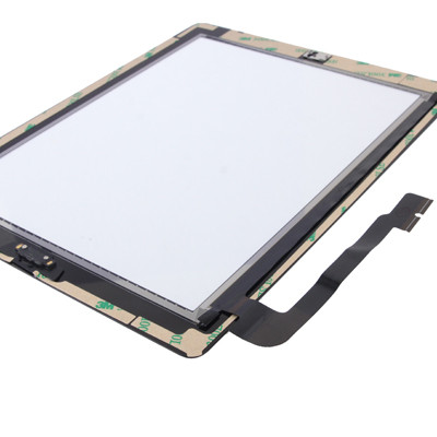 (Bouton du contrôleur + bouton de la touche d'accueil Câble de membrane de carte PCB + adhésif d'installation de l'écran tactile) Panneau tactile pour nouvel iPad (iPad 3) (noir) SH721B1481-05