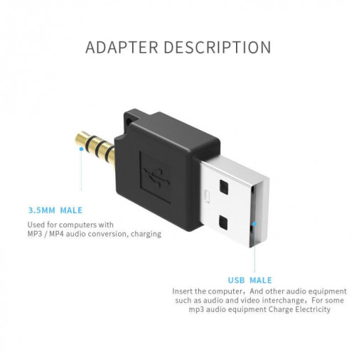 Adaptateur de chargeur de station d'accueil de données USB, Pour iPod shuffle 3e/2e adaptateur de chargeur de station d'accueil USB, longueur : 4,6 cm (magenta) SH277M319-05