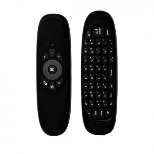 C120 T10 Vol Air Souris 2.4GHz Rechargeable Clavier Sans Fil Télécommande pour Android TV Box / PC SC00701333-09