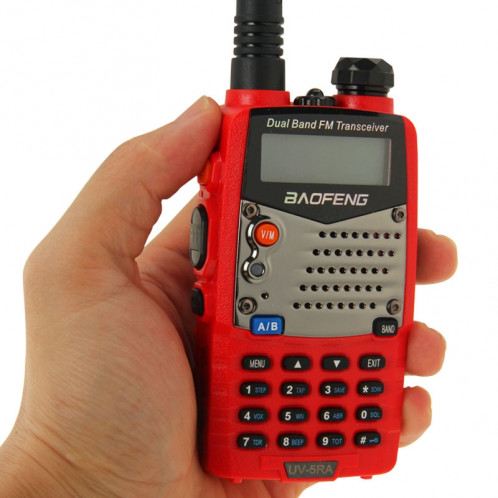 BAOFENG UV-5RA Professionnel Émetteur-récepteur À Deux Bandes FM Transmetteur Talkie Walkie Radio Deux Voies (Rouge) SB590R771-013