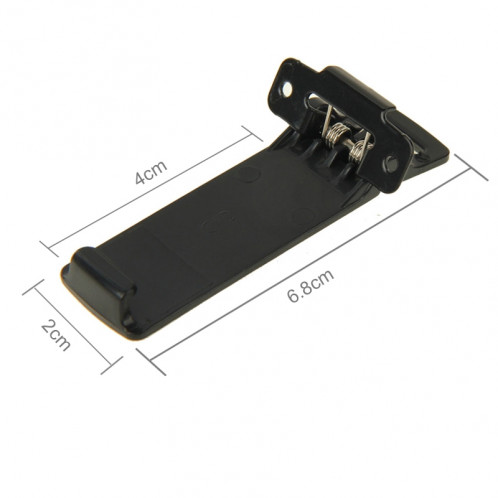 Clip de ceinture pour talkie-walkie (noir) SC700B1506-06