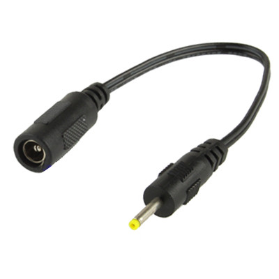 5.5 x 2.1mm DC Femelle à 2.5 x 0.7mm DC Câble d'Alimentation Mâle pour Adaptateur pour Ordinateur Portable, Longueur: 18cm S501011772-02