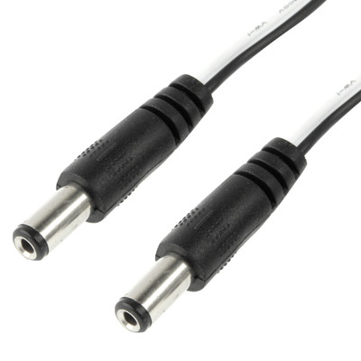 Câble d'alimentation universel mâle 5,5 x 2,1 mm DC, longueur: 0,5 m S50130185-05