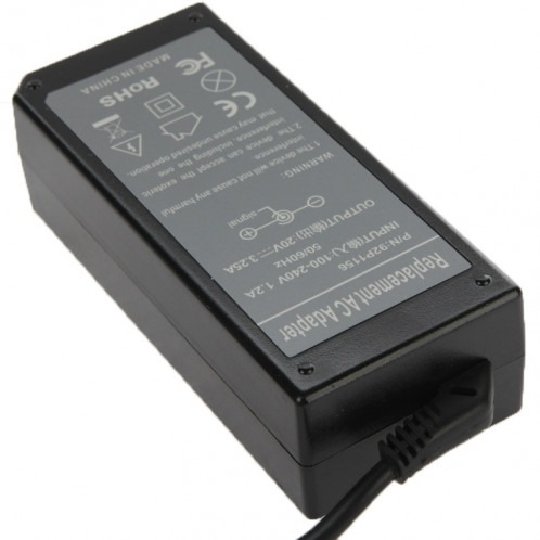 Adaptateur secteur 20V 3.25A pour ordinateur portable IBM / Lenovo, Conseils de sortie: 7.9mm x 5.5mm S21224283-05