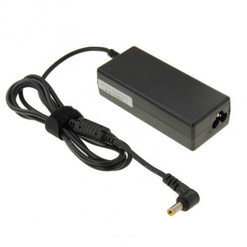 PA-1650-22 19V 3.42A Mini Adaptateur CA pour Lenovo / Asus / Acer / Passerelle / Ordinateur portable Toshiba, Conseils de sortie: 5.5mm x 2.5mm (Noir) SP352B1252-06