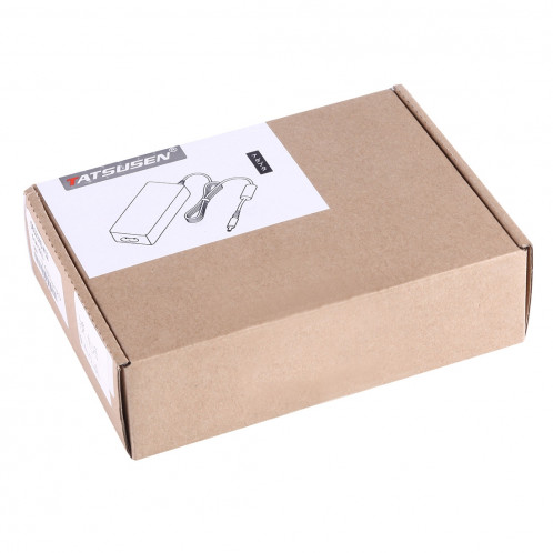 19.5 V 3.34A 7.4 x 5.0mm Chargeur pour ordinateur portable bloc-notes avec câble d'alimentation pour Dell (noir) S120011969-08