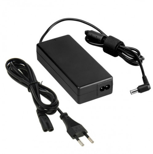 Adaptateur secteur 19.5V 4.7A 92W de l'UE pour l'ordinateur portable de Sony, conseils de sortie: 6.0x4.4mm SE602A410-04