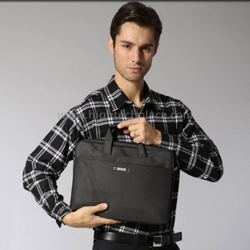 Sac à bandoulière en nylon imperméable à l'épaule portable de 15,6 pouces, noir (301 #) (noir) SS01226-011
