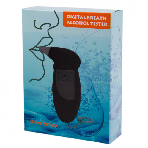 Alcootest numérique testeur d'alcoolémie (noir) SH01131526-08