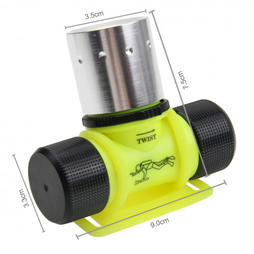 Lampe torche de plongée 30m phare, mode CREE T6 3 zoom LED forte lumière SH00351889-013
