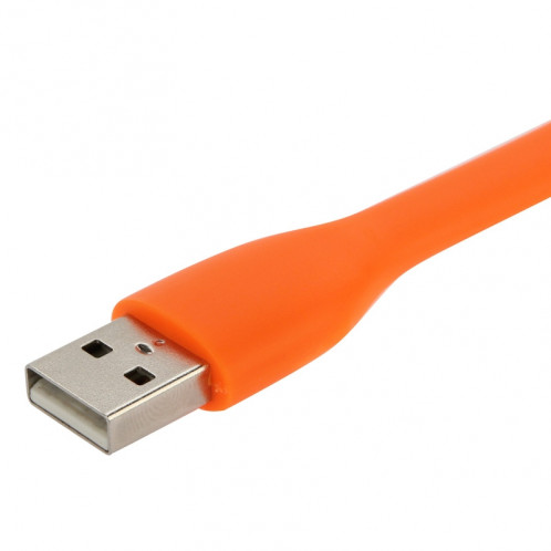 Portable Mini USB 6 LED Lumière de protection des yeux flexible pour PC / ordinateurs portables / Power Bank (Orange) SH068E1362-09