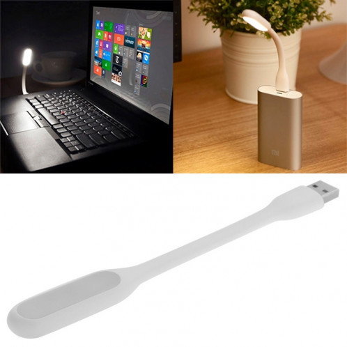 Portable Mini USB 6 LED Lumière de protection des yeux flexible pour PC / ordinateurs portables / Power Bank (Blanc) SH068W490-09