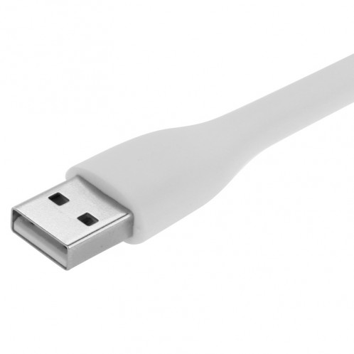 Portable Mini USB 6 LED Lumière de protection des yeux flexible pour PC / ordinateurs portables / Power Bank (Blanc) SH068W490-09