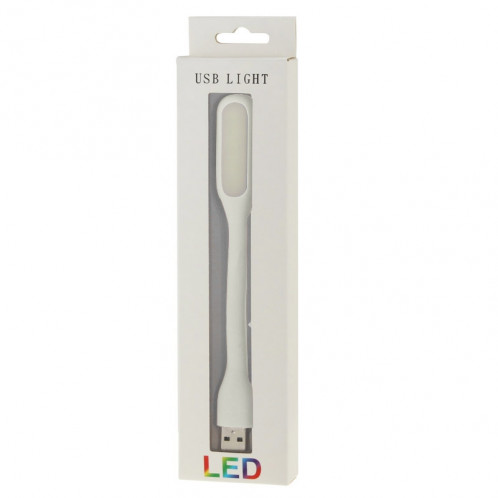 Portable Mini USB 6 LED Lumière de protection des yeux flexible pour PC / ordinateurs portables / Power Bank (Blanc) SH068W490-09