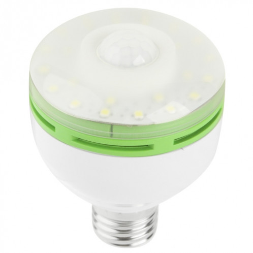 Lampe à capteur humain 6W, Lumière blanche, 48 LED, Type de base: E27 SH150A1463-06