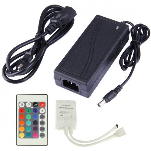 Lumière époxyde imperméable de corde, longueur: 5m, lumière RVB 2835 SMD LED avec à télécommande, 60 LED / m SH1220520-08