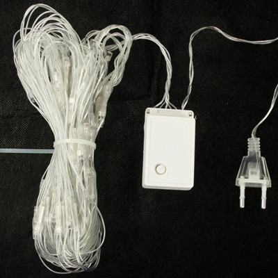 Lumière de corde imperméable à l'eau de 96 LED RVB avec le contrôleur, clignotant / effet de fading / Chasing, longueur: 1 x 1m SL12501953-06