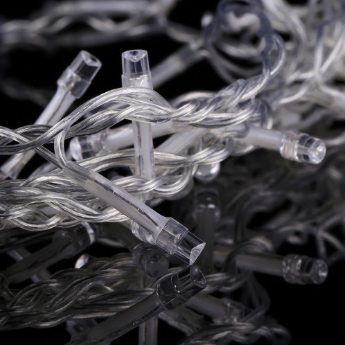 Corde étanche à 100 LED avec contrôleur, clignotant / effet de fading / poursuite, longueur: 10m, AC 220V, (lumière rose) SC56FL569-08