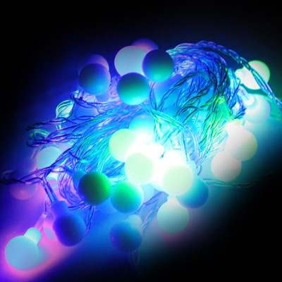 RGB 50 LED Rope Light avec contrôleur, Flashing / Fading / Chasing Effet, Longueur: 10m SR1257187-06