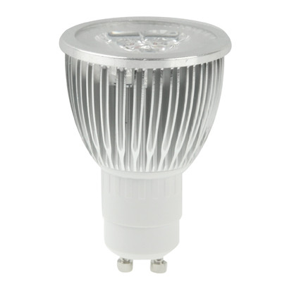 Ampoule de projecteur de GU10 3W LED, 3 LED, luminosité réglable, lumière blanche, CA 220V SH1418984-05