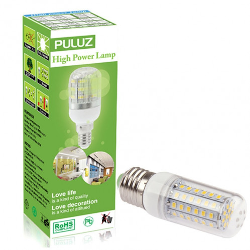 E27 6W ampoule de maïs, 72 LED SMD 2835, lumière blanche chaude, AC 220V SH19WW1832-08